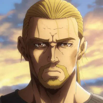 Thorfinn dans l'anime "Vinland Saga" après avoir été esclave