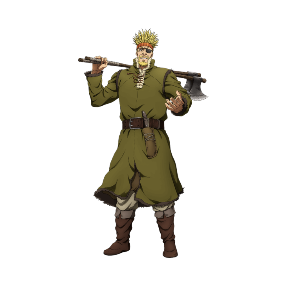 Personnage "Thorkell" du manga "Vinland Saga"